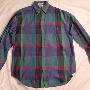 World Island Multicolor Dress Shirt Adult M